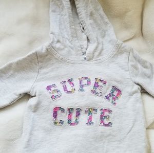 Carters "super cute" sweatshirt 18months